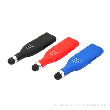 Touchscreen USB Flash Drives for iPhone 5/4S/4G/3GS/iPad, Customized Logos Accepted